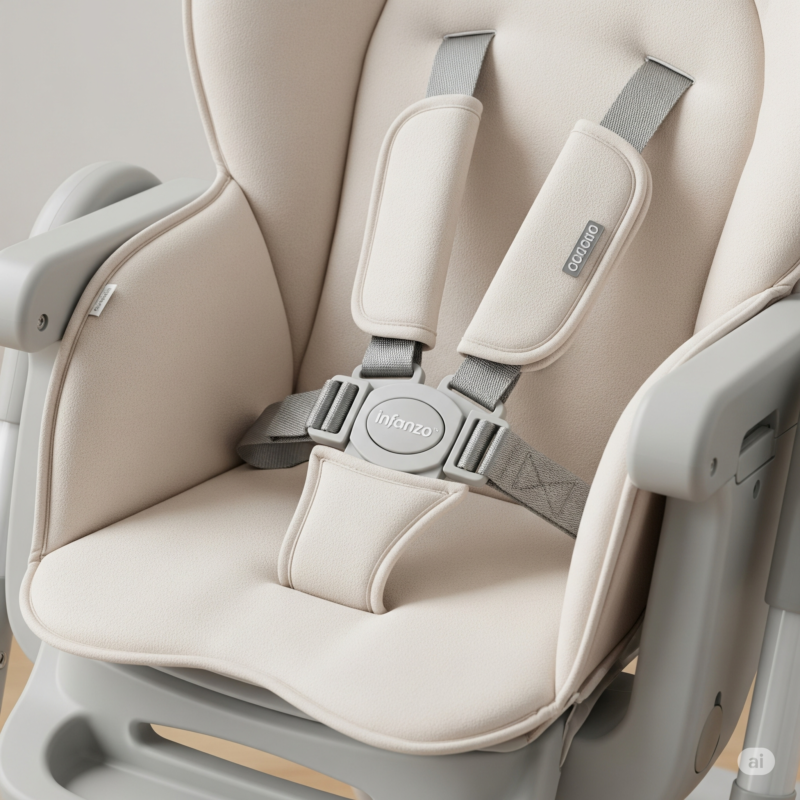 Infanzo 4-in-1 Convertible Baby High Chair - Image 2